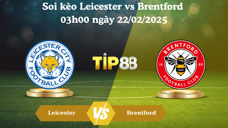 TIP88 Nhận định soi kèo Leicester vs Brentford 03h00 ngày 22/02/2025 - Ngoại Hạng Anh