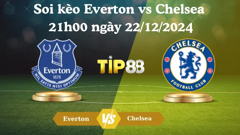 TIP88 Nhận Định Soi Kèo Everton Vs Chelsea 21h00 Ngày 22/12/2024 – Ngoại Hạng Anh