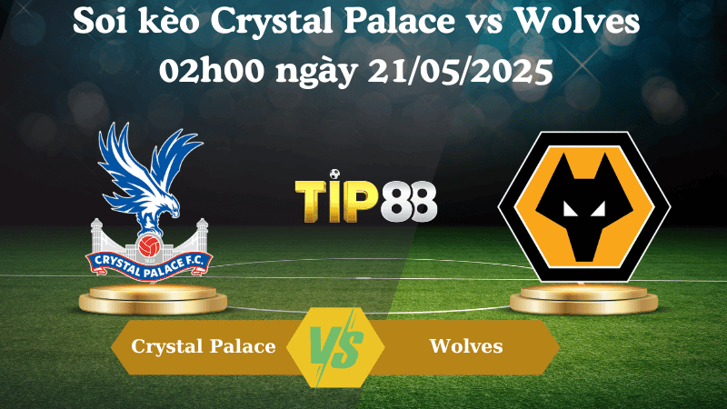 TIP88 Nhận định soi kèo Crystal Palace vs Wolves 02h00 ngày 21/05/2025 - Ngoại hạng Anh