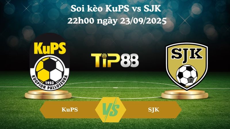TIP88 Nhận định soi kèo KuPS vs SJK 22h00 ngày 23/09/2025 - VĐQG Phần Lan