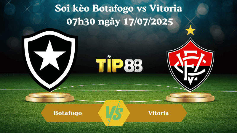 TIP88 Nhận định soi kèo Botafogo vs Vitoria 07h30 ngày 17/07/2025 – VĐQG Brazil